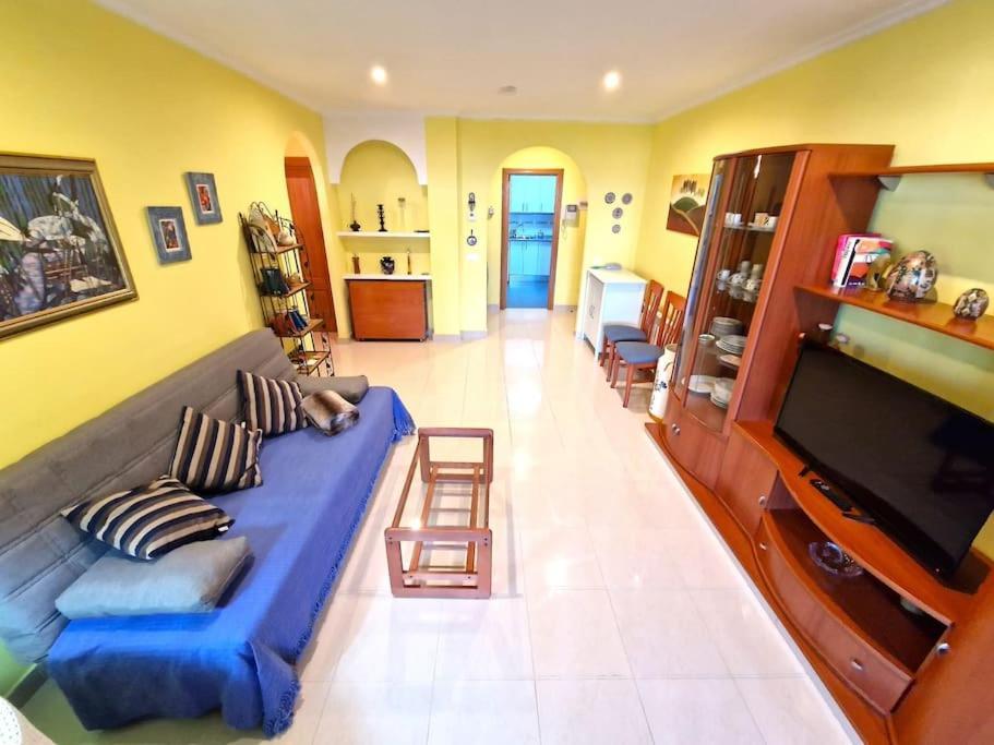 Apartamento Playa Con Terraza & Vistas Al Mar Foz Bagian luar foto