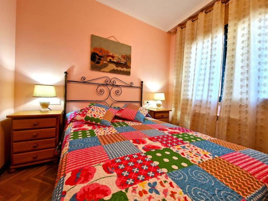 Apartamento Playa Con Terraza & Vistas Al Mar Foz Bagian luar foto