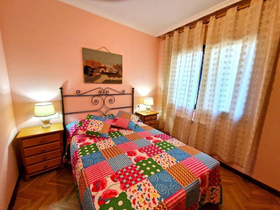 Apartamento Playa Con Terraza & Vistas Al Mar Foz Bagian luar foto
