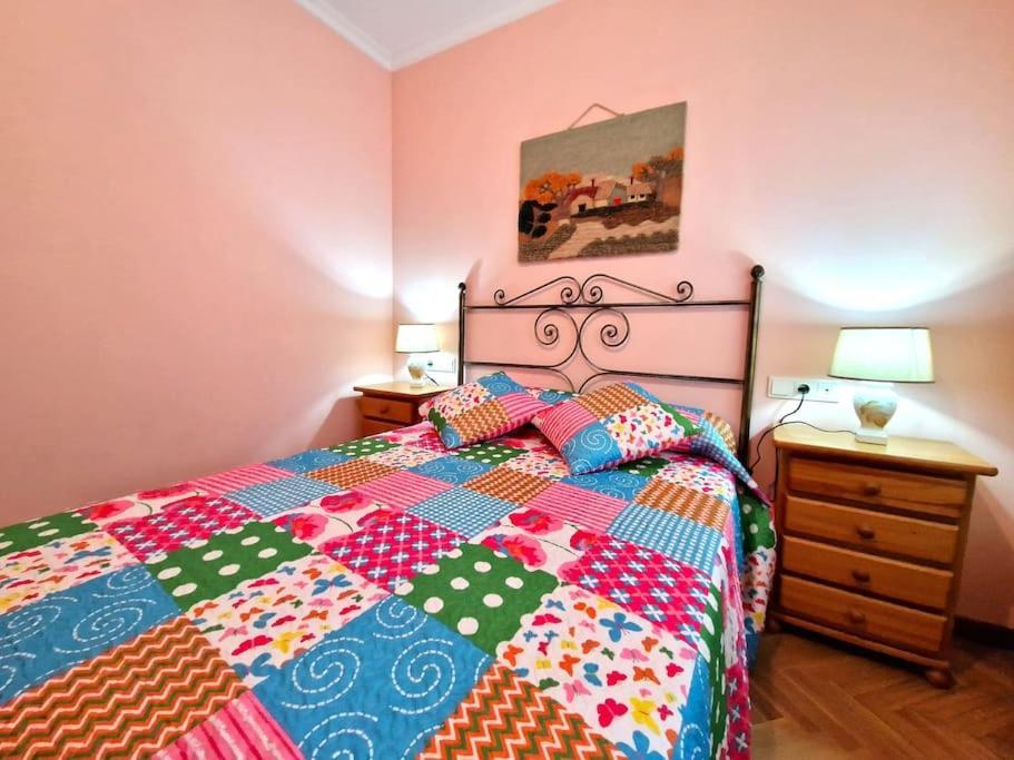 Apartamento Playa Con Terraza & Vistas Al Mar Foz Bagian luar foto